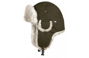 Image of Fjallraven Singi Heater Hat - Men's-Dark Olive-Large