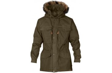 Image of Fjallraven Sarek Winter Jacket - Mens-Dark Olive-Large