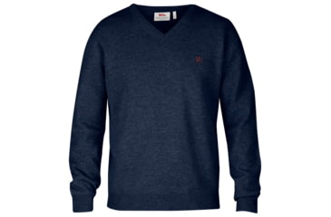 Image of Fjallraven Shepparton Sweater - Mens-Dark Navy-X-Large