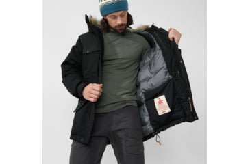 Image of Fjallraven Singi Down Jacket - Mens, Black, 2XL, F86699-550-XXL