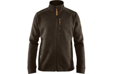Image of Fjallraven Singi Fleece Jacket - Mens, Dark Olive, Medium, F87305-633-M