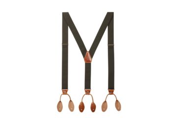 Image of Fjallraven Singi Loop Suspenders, Dark Olive, One Size, F77354-633-1 Size