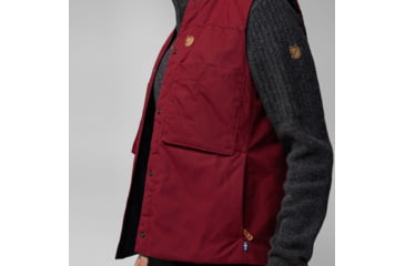 Image of Fjallraven Singi Padded Vest - Womens, Bordeaux Red, Small, F87175-347-S