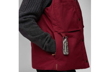 Image of Fjallraven Singi Padded Vest - Womens, Bordeaux Red, Small, F87175-347-S