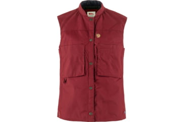 Image of Fjallraven Singi Padded Vest - Womens, Bordeaux Red, Small, F87175-347-S