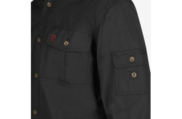 Image of Fjallraven Singi Trekking Shirt Long Sleeve - Mens, Dark Grey, Large, F81838-030-L