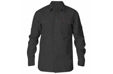 Image of Fjallraven Singi Trekking Shirt Long Sleeve - Mens, Dark Grey, XS, F81838-030-XS