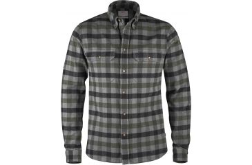 Image of Fjallraven Skog Shirt - Men's-Black-Small