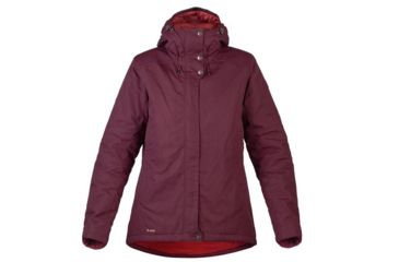 Image of Fjallraven Skogso Padded Jacket - Womens, Dark Garnet, Extra Small, F89648-356-XS