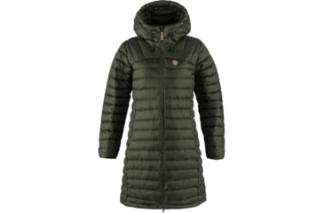 Image of Fjallraven Snow Flake Parka - Womens, Deep Forest, Extra Large, F87156-662-XL