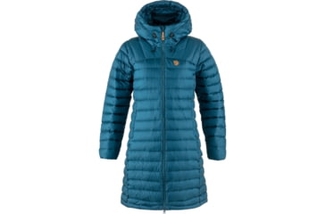 Image of Fjallraven Snow Flake Parka - Womens, Deep Sea, Extra Large, F87156-574-XL