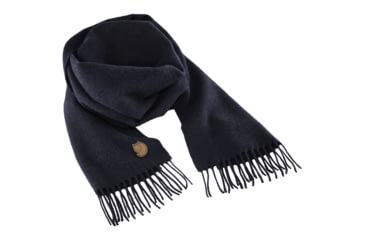 Image of Fjallraven Solid Re-Wool Scarf, Dark Navy, One Size, F78011-555-OS