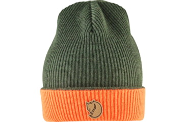 Image of Fjallraven Sormland Reversable Beanie, Dark Olive, One Size, F78137-633-OneSize