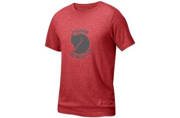 Image of Fjallraven Specialisten T-Shirt - Men's-Red/Black-X-Large