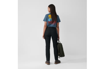 Image of Fjallraven Stina Trousers - Womens, Black, 36, Regular, F84775-550-36/R