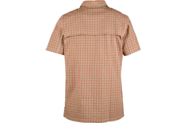 Image of Fjallraven Svante Seersucker Short Sleeve Shirt - Men's, Extra Small, Green, F81544-620-XS
