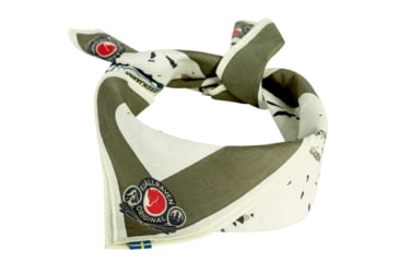 Image of Fjallraven Swedish Classic Cap Scarf - Unisex, Green, One Size, F87148-620-OneSize