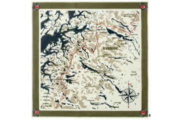 Image of Fjallraven Swedish Classic Cap Scarf - Unisex, Green, One Size, F87148-620-OneSize