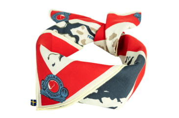 Image of Fjallraven Swedish Classic Cap Scarf - Unisex, True Red, One Size, F87148-334-OneSize