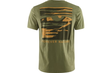 Image of Fjallraven Tornetrask T-Shirt - Mens, Green, Large, F87314-620-L