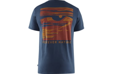 Image of Fjallraven Tornetrask T-Shirt - Mens, Navy, Medium, F87314-560-M
