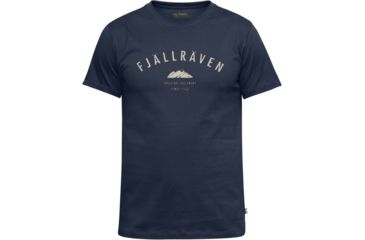 Image of Fjallraven Trekking Equipment T-Shirt - Mens, Dark Navy, Small, F81955-555-S