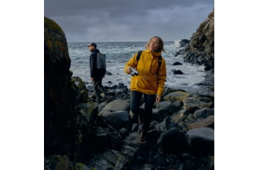Image of Fjallraven Vardag Hydratic Anorak Jacket - Womens, Mustard Yellow, Extra Large, F87094-161-XL