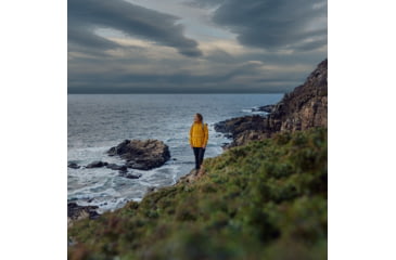 Image of Fjallraven Vardag Hydratic Anorak Jacket - Womens, Mustard Yellow, Extra Large, F87094-161-XL