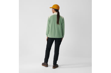 Image of Fjallraven Vardag Lite Fleece - Womens, Sage Green/Chalk White, Medium, F84785-516-113-M