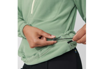 Image of Fjallraven Vardag Lite Fleece - Womens, Sage Green/Chalk White, Medium, F84785-516-113-M