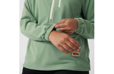 Image of Fjallraven Vardag Lite Fleece - Womens, Sage Green/Chalk White, Medium, F84785-516-113-M