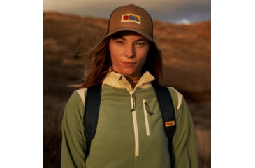 Image of Fjallraven Vardag Lite Fleece - Womens, Sage Green/Chalk White, Medium, F84785-516-113-M