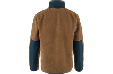 Image of Fjallraven Vardag Pile Jacket - Mens, Chestnut/Navy, Medium, F87164-230-560-M