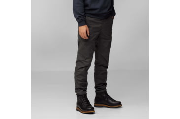 Image of Fjallraven Vardag Trousers - Mens, Black, 48/Small, F86666-550-48/S