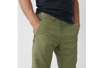 Image of Fjallraven Vardag Trousers - Men's, 48 in, Regular, Green, F86666-620-48/R