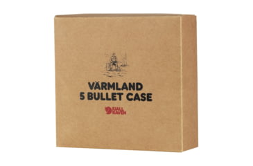 Image of Fjallraven Varmland 5 Bullet Case, Dark Olive-Brown, One Size, F23343-633-290-One Size