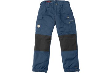 Image of Fjallraven Vidda Padded Trouser - Kid's-Uncle Blue-5