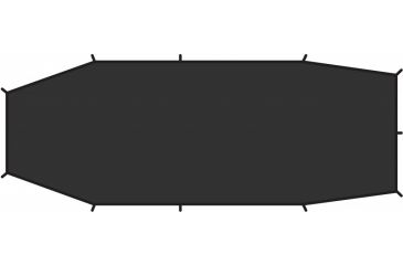 Image of Fjallraven View 2 Footprint -Black, F54718-550-One Size