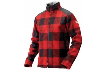 Image of Fjallraven Woodsman Jacket - Mens-Red-X-Small