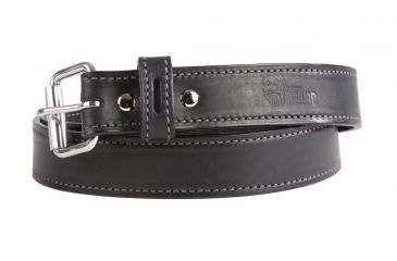 Image of Flagrant Beard 1.5 in Shadow Stitched Shooting / Gun Belt, Black w/ Gray Shadow Contrast Stitch, 30, 000399635494