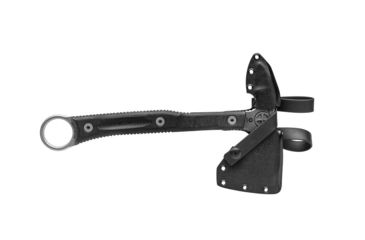 Image of Flagrant Beard Flagrant Templar Tomahawk,2.63in Blade,1095HC RC 56-58,Black Canvas Micarta Handle, FTEMP-01