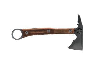 Image of Flagrant Beard Flagrant Templar Tomahawk,2.63in Blade,1095HC RC 56-58,Tan Canvas Micarta Handle, FTEMP-02