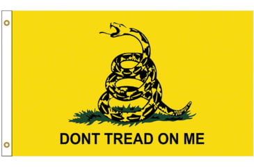 Image of Flags Gadsden Dont Tread On Me, 3 x 5, SGADSF