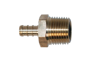 Image of Flair-It Flair It Bestpex Brass Male Adapter 3/4in x 3/4" MPT, 51125