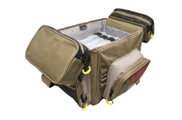 Image of Flambeau 4007 Heritage Tackle Bag, Fir Green/ Pewter/Rust, FL40001