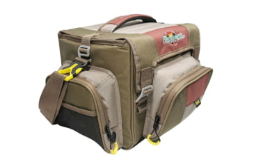 Image of Flambeau 4007 Heritage Tackle Bag, Fir Green/ Pewter/Rust, FL40001
