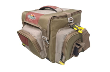 Image of Flambeau 4007 Heritage Tackle Bag, Fir Green/ Pewter/Rust, FL40001