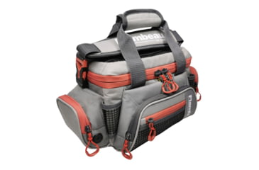 Image of Flambeau 4007 Pro-Angler Tackle Bag, Grey/Red, FL30005