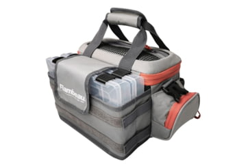 Image of Flambeau 4007 Pro-Angler Tackle Bag, Grey/Red, FL30005