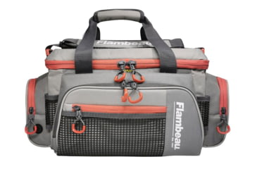 Image of Flambeau 5007 Pro-Angler Tackle Bag, Grey/Red, FL30006